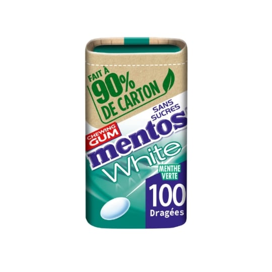 Chewing-gum White Menthe Douce MENTOS GUM