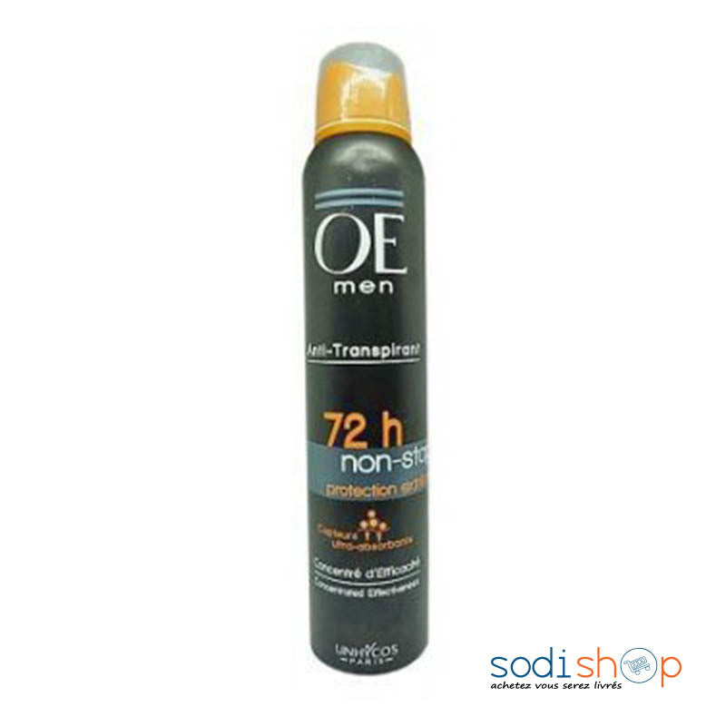 OE MEN Déodorant Non Stop 72H 200 ml