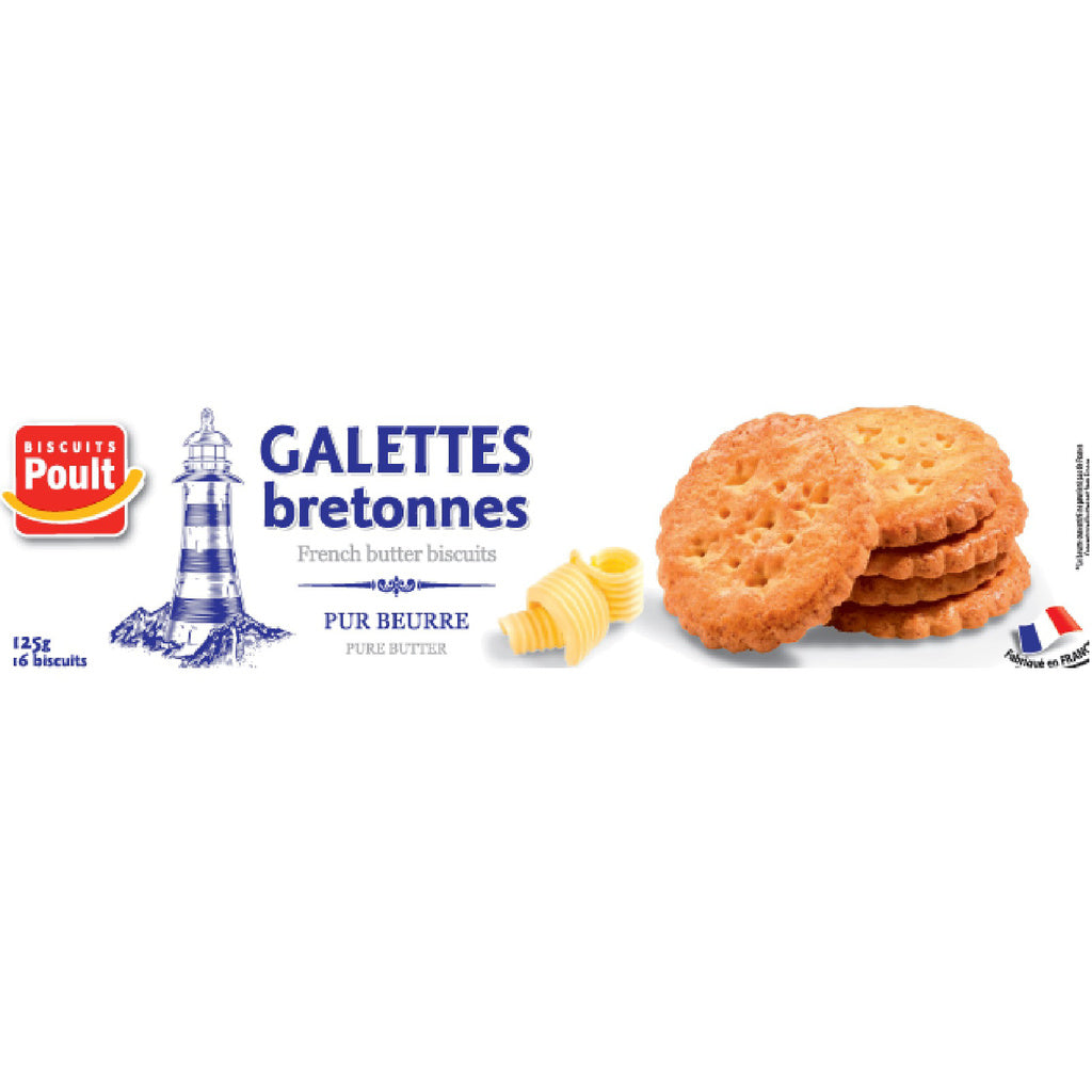 POULT Panier de Galettes Bretonnes 125 g