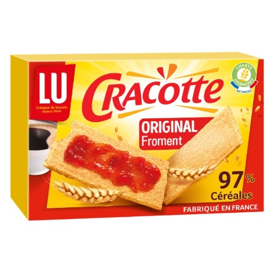 Biscottes au froment Cracotte LU