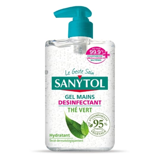 Gel désinfectant mains SANYTOL