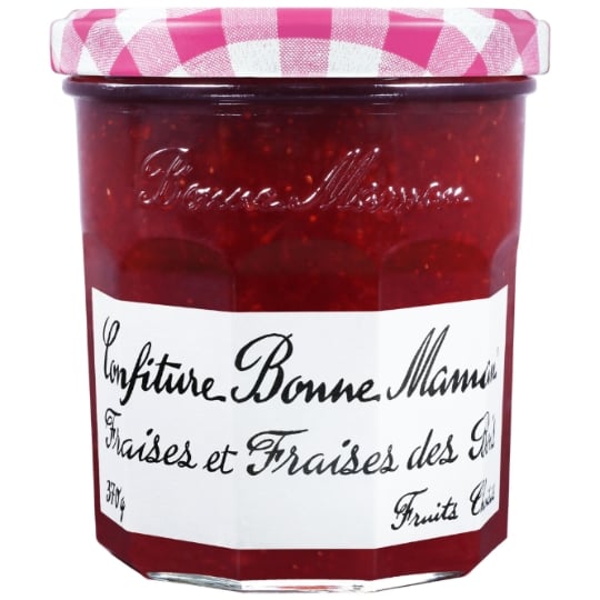 Confiture Fraises et Fraises des Bois BONNE MAMAN