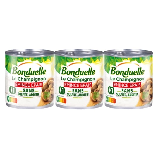 Champignons Emincés Epais BONDUELLE