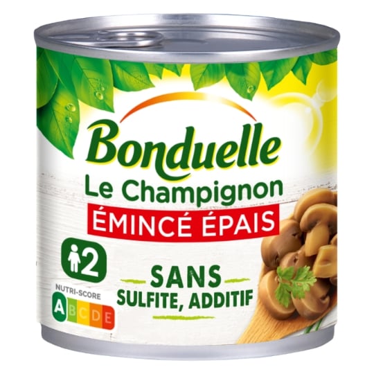 Champignons émincé Épais BONDUELLE