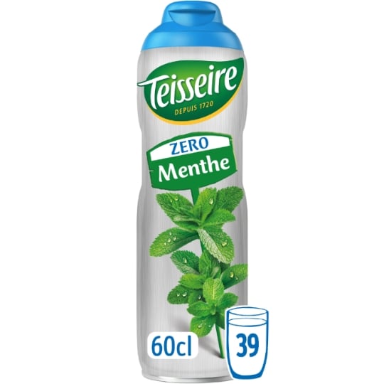 Boisson Concentrée Menthe Zéro Sucres TEISSEIRE