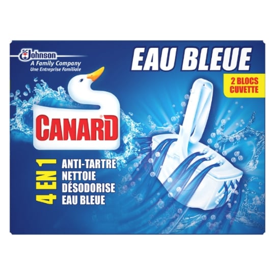 Bloc WC Eau Bleue 4 en 1 CANARD