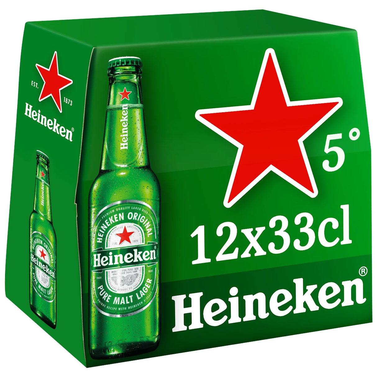 HEINEKEN Bière Blonde Premium 33cl