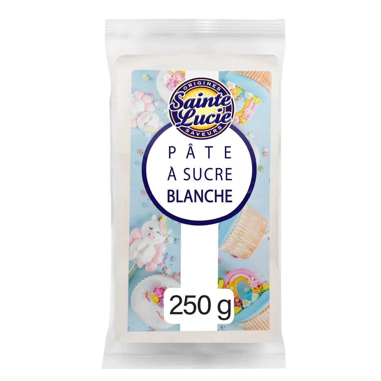 SAINTE LUCIE Pâte à Sucre Blanche 250 g