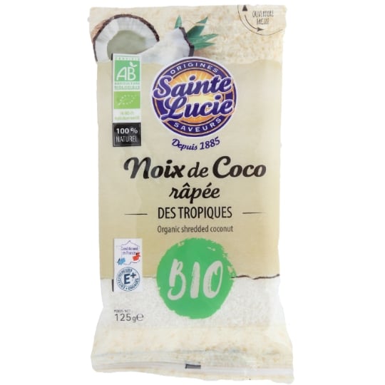 Noix de coco râpée des tropiques bio SAINTE LUCIE