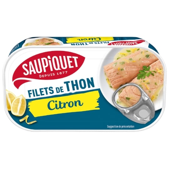 Thon filets au citron SAUPIQUET