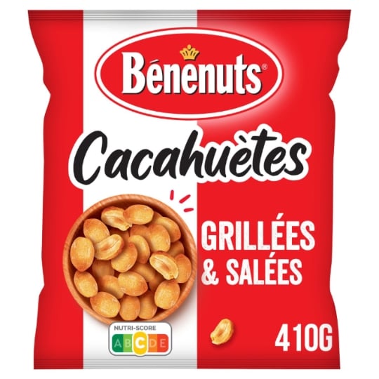 Cacahuètes grillées et salées BENENUTS