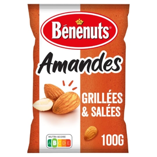 Amandes grillées & salées BENENUTS