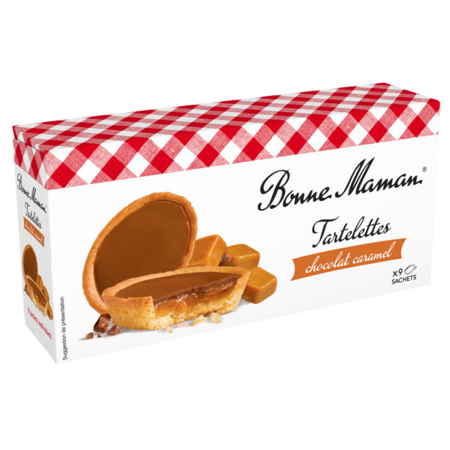 BONNE MAMAN Tartelettes Chocolat-Caramel 135 g