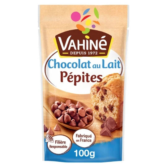 VAHINE Pépites 3 Chocolats 100 g