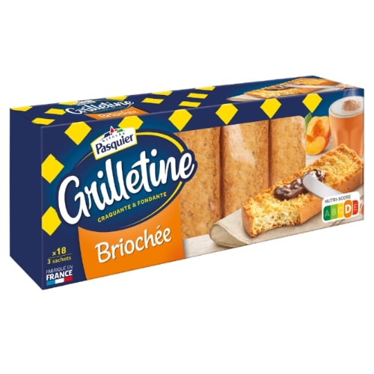 Biscottes Grillettines briochée PASQUIER