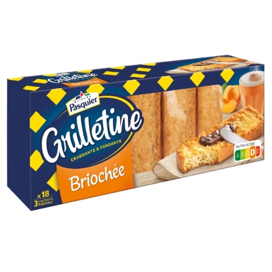 Biscottes Grillettines briochée PASQUIER