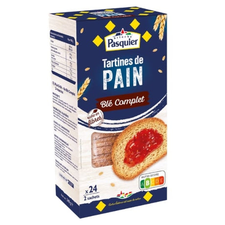 Pain grillé au blé complet PASQUIER