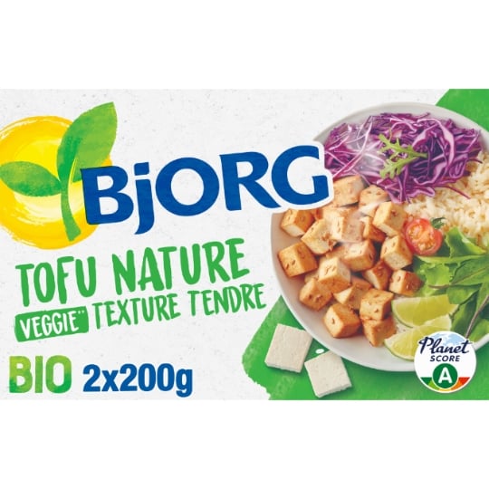 Tofu Nature Végétal BJORG