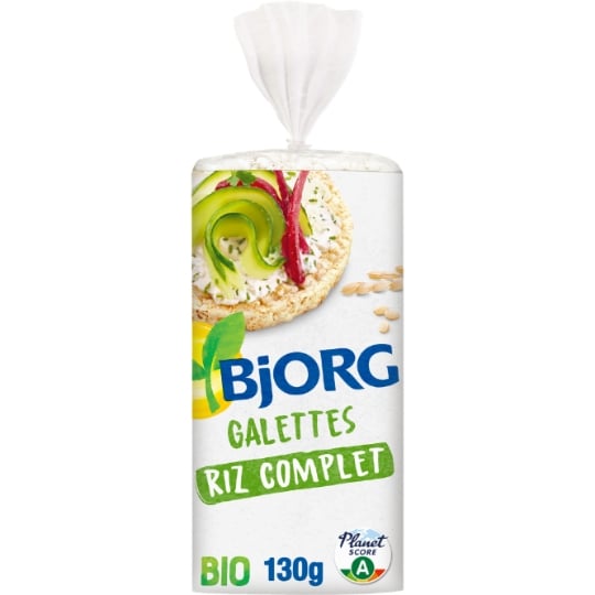 Galettes Riz complet BJORG