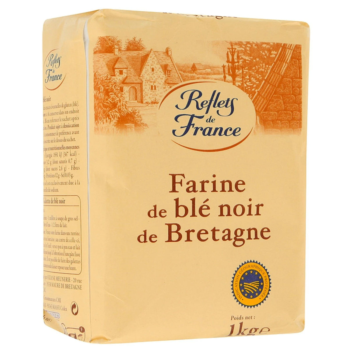 REFLETS DE FRANCE Farine de Blé Noir de Bretagne 1 kg