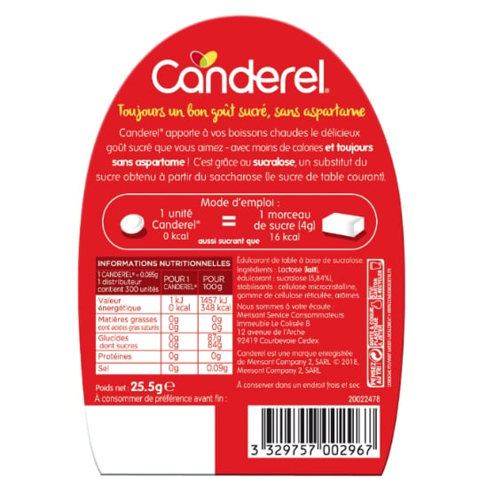 Edulcorant Sucralose CANDEREL