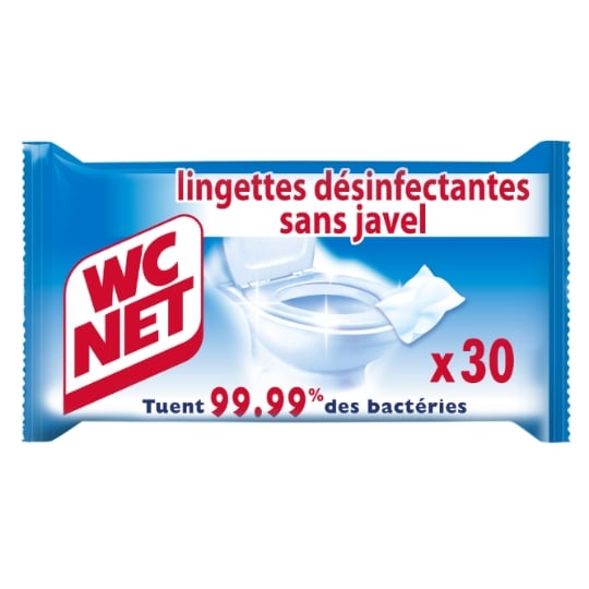 Lingettes Désinfectantes WC NET