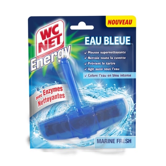 Bloc WC energy eau bleue marine fresh WC NET