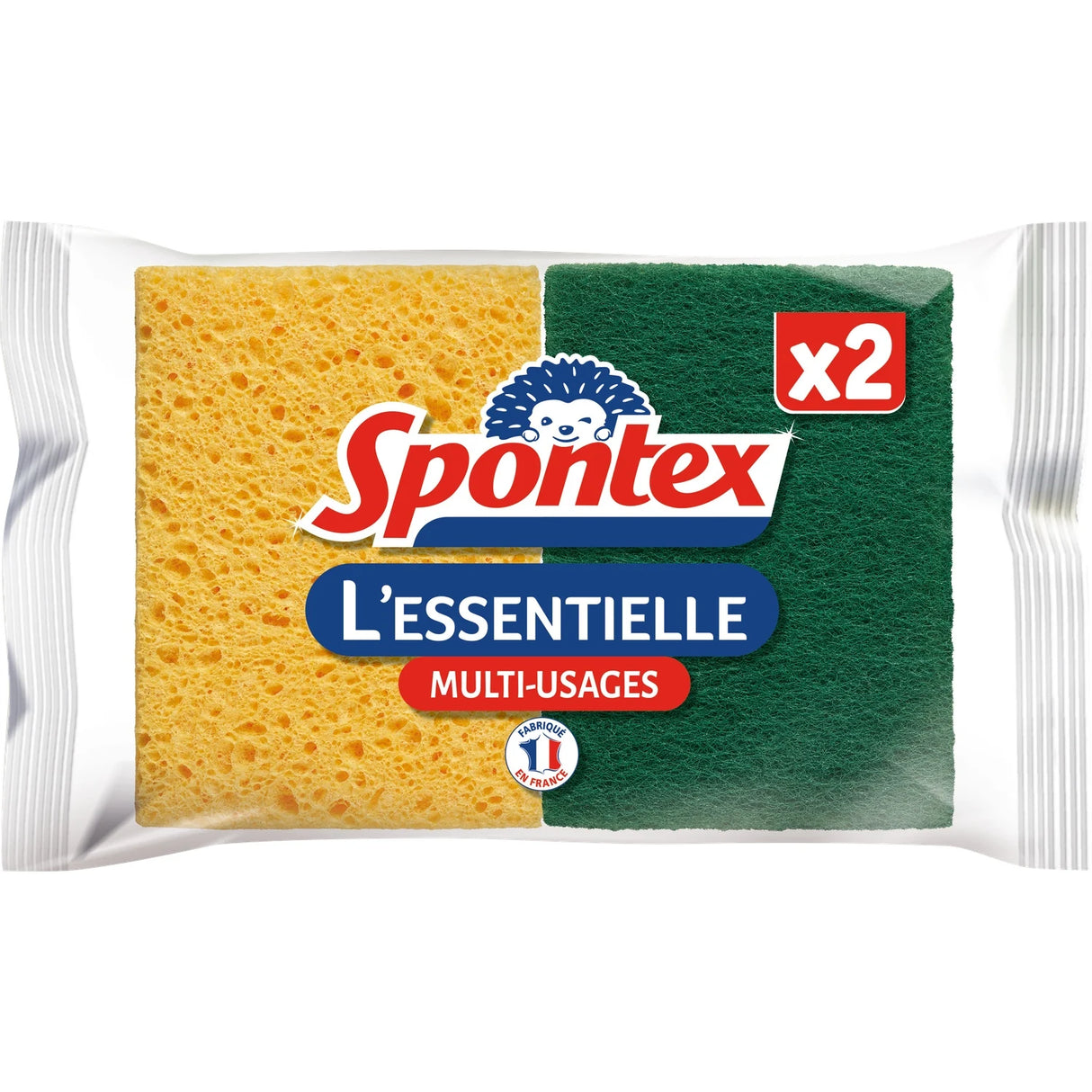 SPONTEX Éponge Grattante Essentiel Multi Usage Éco