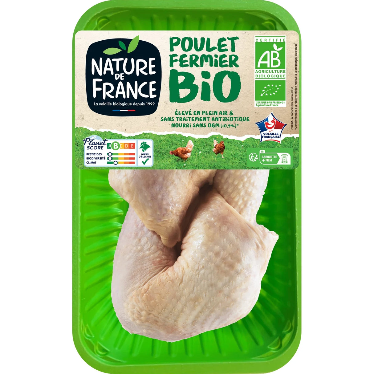 CARREFOUR Cuisses de Poulet Bio