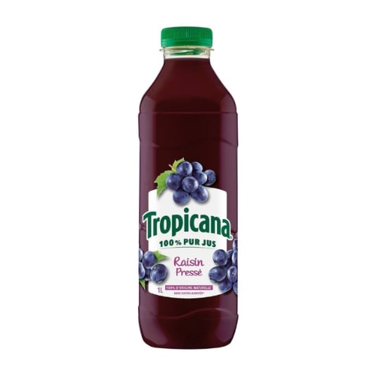 Jus de Raisin Pressé Pur Jus TROPICANA