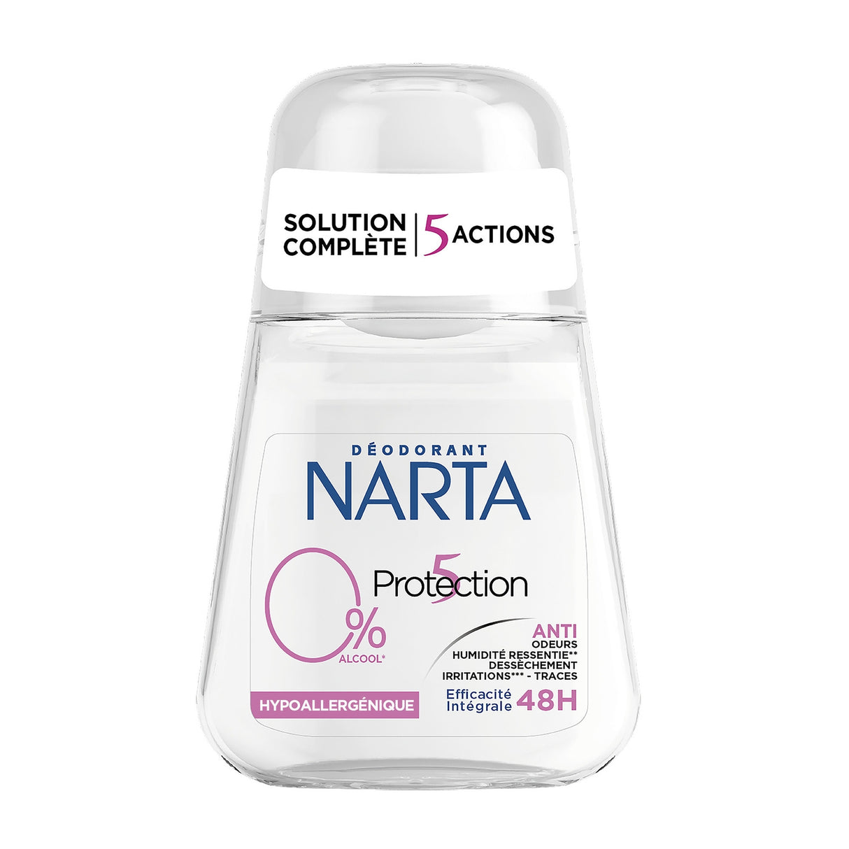 NARTA Déodorant Roll-On Protection 5 Femme 50 ml