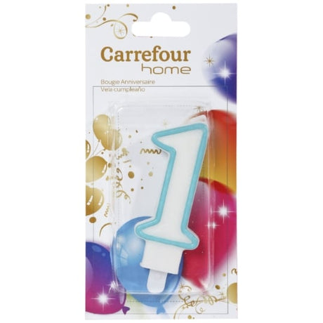 Bougie anniversaire n° 1 CARREFOUR HOME