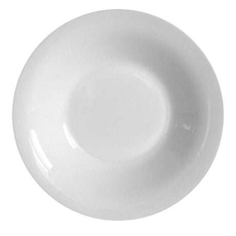 Assiette creuse opale 21cm blanche CARREFOUR