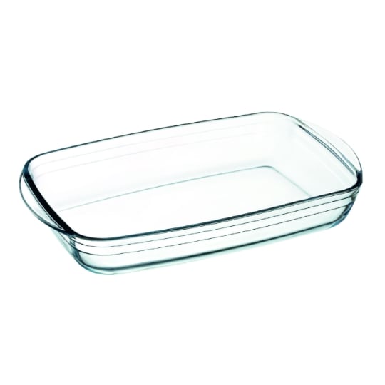 Plat à four en verre rectangulaire 39x24cm CARREFOUR HOME