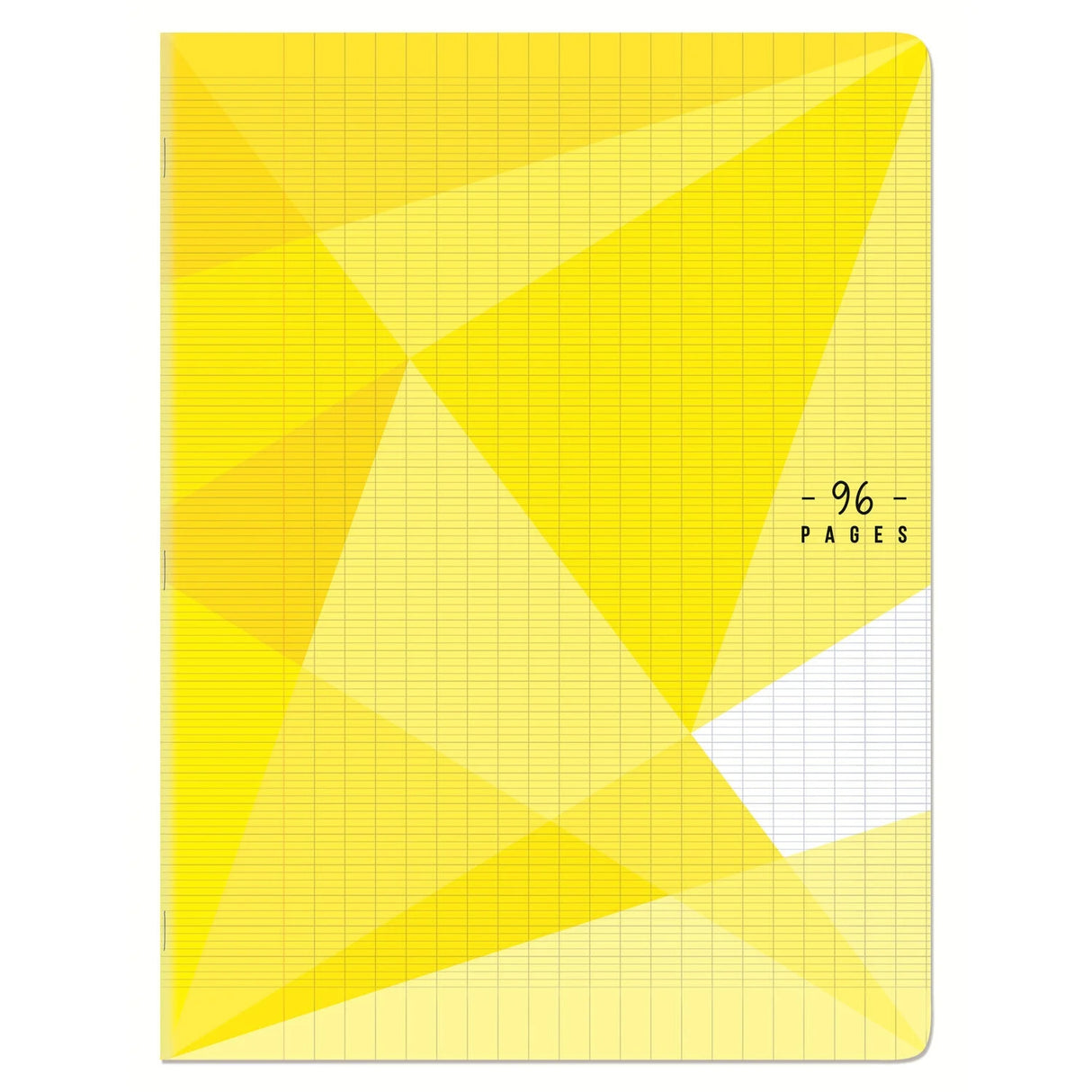 CARREFOUR Cahier Agrafé Jaune Seyes 24x32 cm 96 Pages