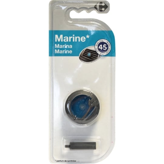 Désodorisant voiture diffuseur membrane parfum Marine CARREFOUR