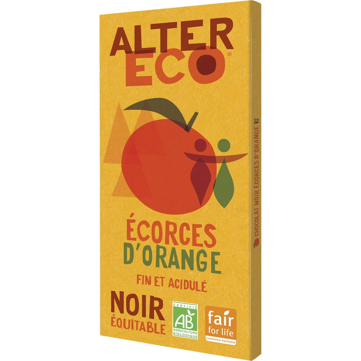 ALTER ECO Chocolat Noir Orange 100g