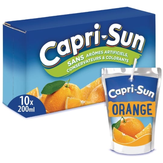 Boisson aux fruits orange CAPRI-SUN