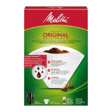 Filtres à café 1x4 + détartrant MELITTA