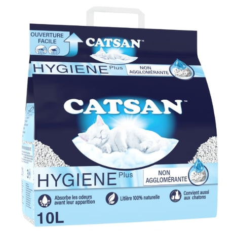 Litière Pour Chat Et Chaton Minérale Hygiène Plus CATSAN