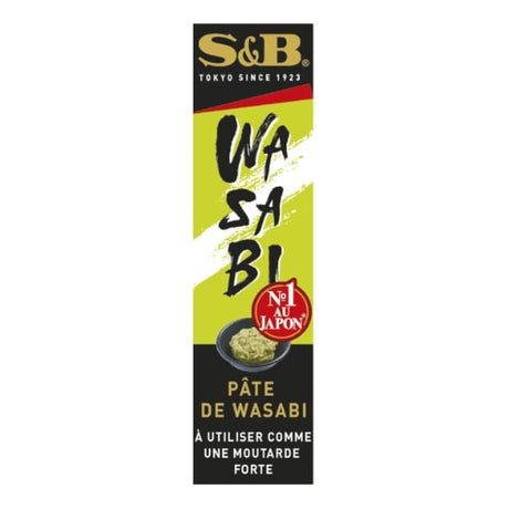 Pâte de Wasabi en Tube S&B