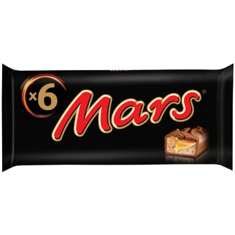 Barres chocolatées fourrées au caramel MARS