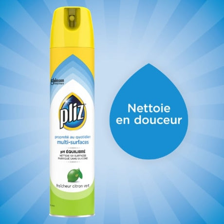 Nettoyant Ménager Multi-Surfaces Parfum Fraîcheur Citron Vert PLIZ