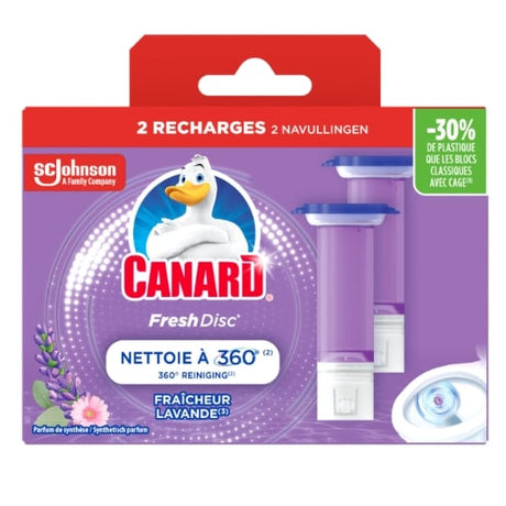 Recharge Nettoyant Disc WC Fraicheur Lavande CANARD WC