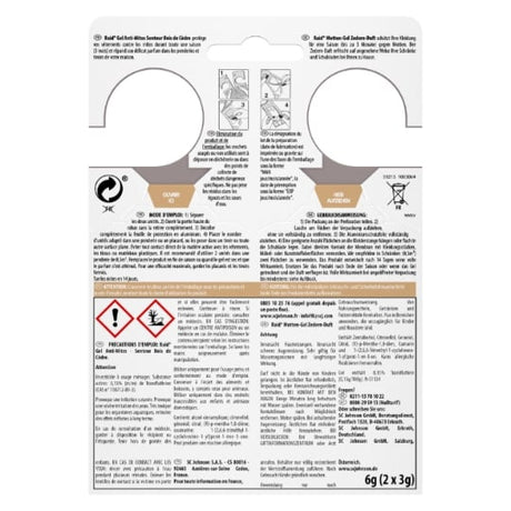 Anti-Mites Gel Senteur Bois De Cèdre RAID