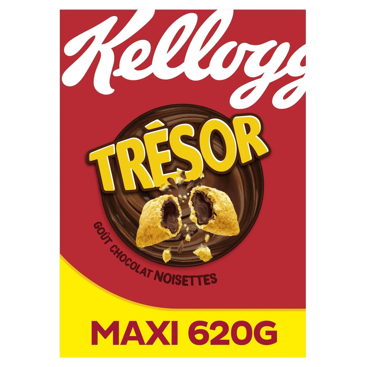 KELLOGG'S Trésor Chocolat Noisette 620 g