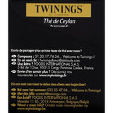 Thé noir de Ceyland Scotland TWININGS