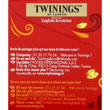 Thé noir Original English Breakfast TWININGS