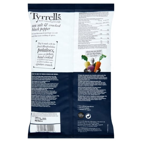 Chips sel de mer/poivre noir TYRRELL'S