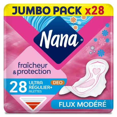 Serviettes hygiéniques Triple protection normal NANA